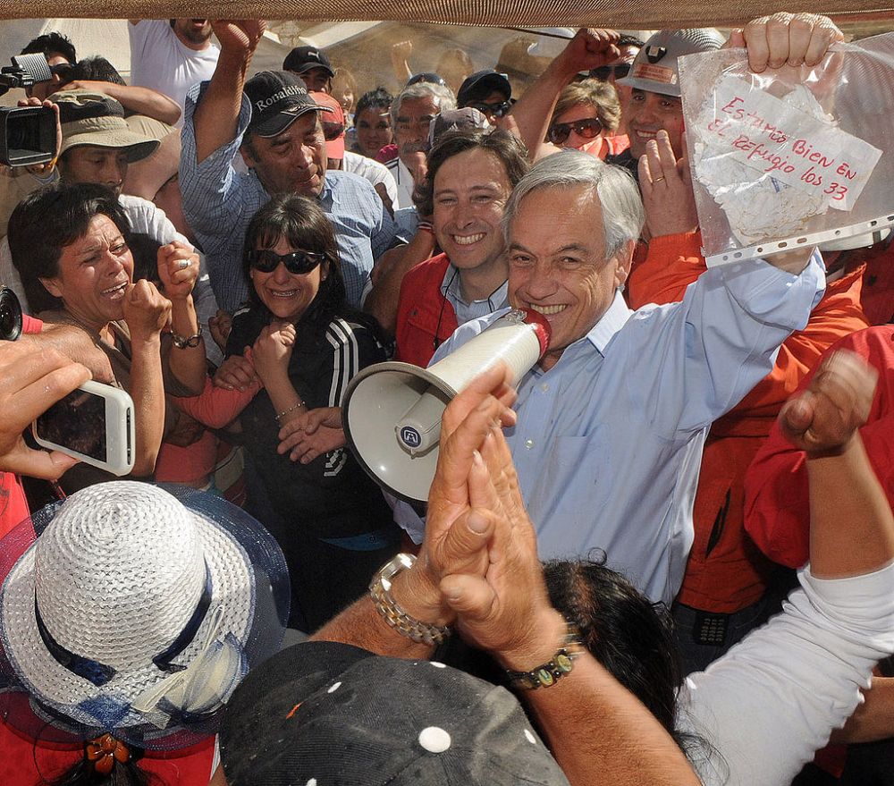 Il presidente Piñera Cile